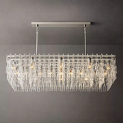 JC Margerie Modern Rectangular Chandelier 60"