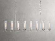 Fiora Modern Glass Linear Chandelier