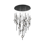 Barletta 40" Wide LED Suspension Multi Light Pendant