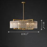 Ariano Crystal Round chandelier