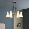 Kevin Alen White Chandelier 6 Lights Chandeliers Kevinstudiolives   