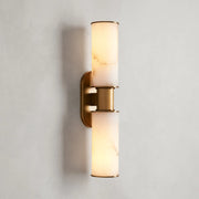 Harlin Alabaster 2-Light Wall Sconce