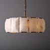 Harlew Calcite Round Chandelier 19"