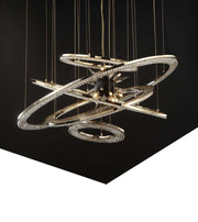 JC Aleron Crystal Ring Sputnik Chandelier