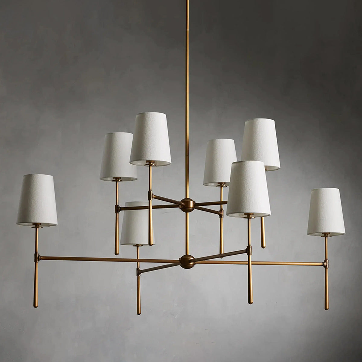 Rhodes 2-Tier Round Chandelier