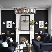 Harlew Crystal Round Chandelier 31"