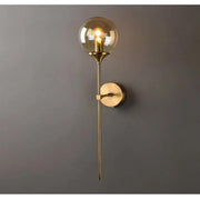 JC karen Post-modern strip brass ball sconce