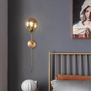 JC karen Post-modern strip brass ball sconce