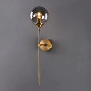 JC karen Post-modern strip brass ball sconce