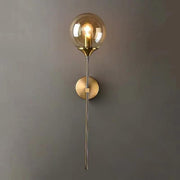 JC karen Post-modern strip brass ball sconce