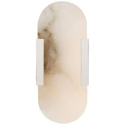 JC Lowell Melange Elongated Alabaster Wall Sconce 10"