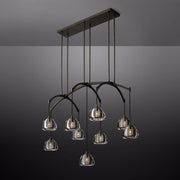 JC Mushroom Linear Chandelier 54"