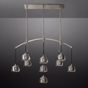 JC Mushroom Linear Chandelier 54"