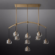 JC Mushroom Linear Chandelier 54"