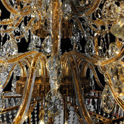 JC Extra Large European-style Multi-layers Candle Luxury Crystal Chandelier