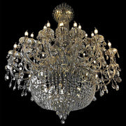 JC Extra Large European-style Multi-layers Candle Luxury Crystal Chandelier