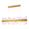 Alabaster LED Linear Chandelier - jchandelier