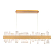 Alabaster LED Linear Chandelier - jchandelier