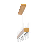 Alabaster LED Linear Chandelier - jchandelier