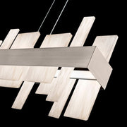 Alabaster LED Linear Chandelier - jchandelier