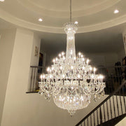 JC Extra Large European-style Multi-layers Candle Luxury Crystal Chandelier