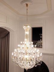 JC Extra Large European-style Multi-layers Candle Luxury Crystal Chandelier