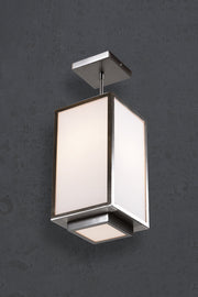 Venus Box Geometric Alabaster Pendant Light