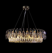 JC Luxurious K9 Crystal Chandelier Modern Ceiling Light Fixtures Set