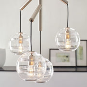 Art Glass Ball Sedona Chandelier