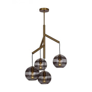 Art Glass Ball Sedona Chandelier