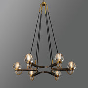 Galad Contemporary Crystal Chandelier 6-light